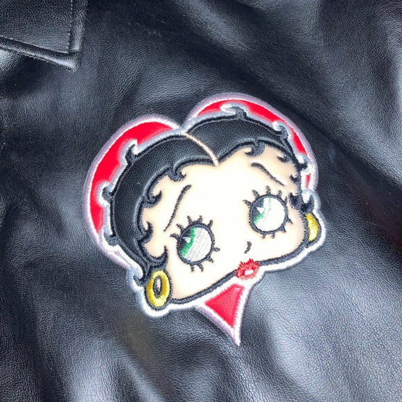 ORIGINAL Betty Boop Varsity Jacket - Picture 2 of 7